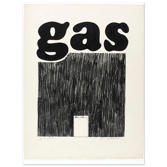 Gas by Edward Ruscha (1962) – art poster