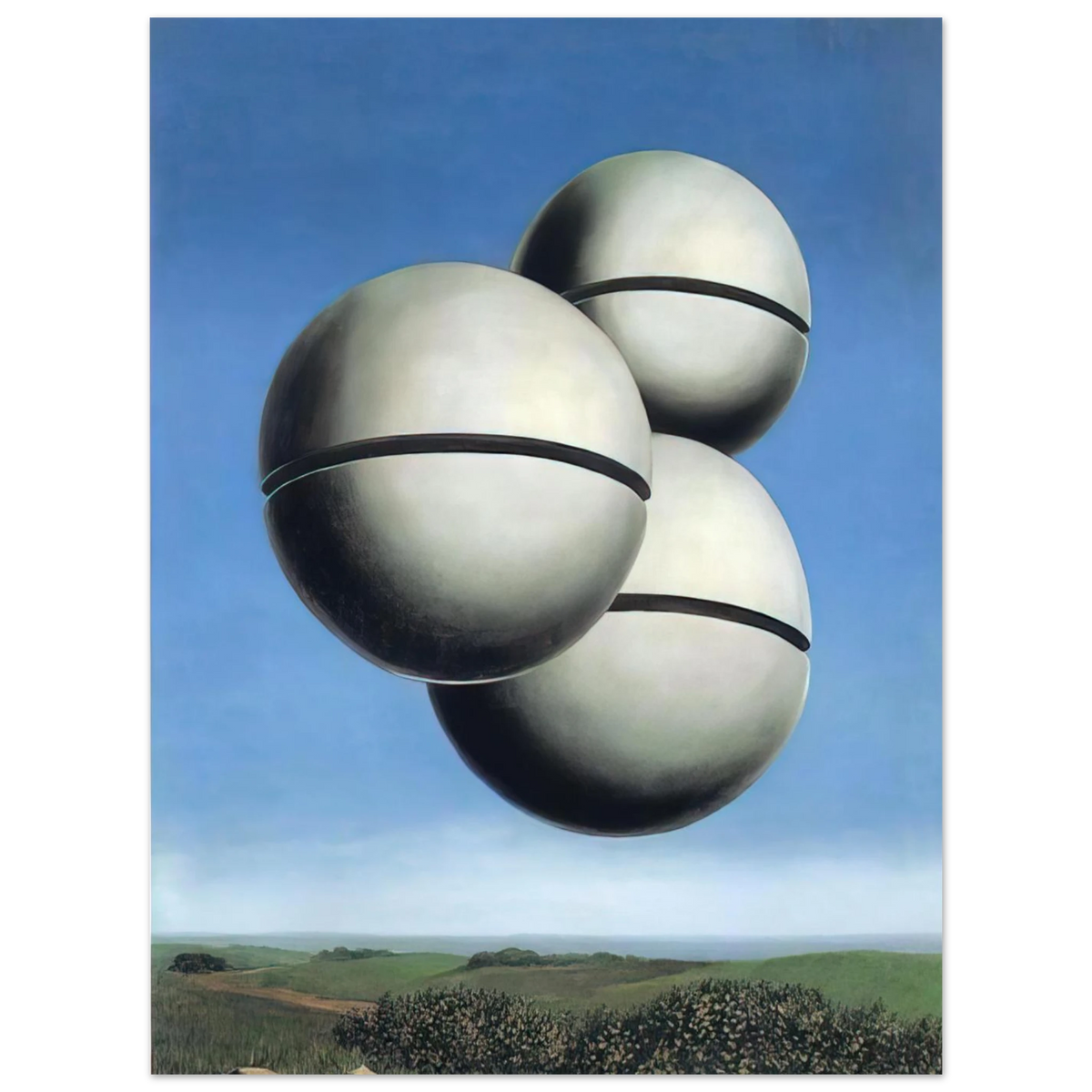 The Voice Of Space by René Magritte (1928) – art poster