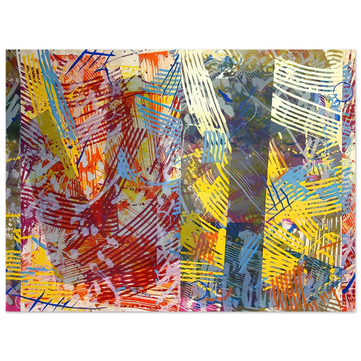 Pretty Boxes by Sam Gilliam – art poster, view 2