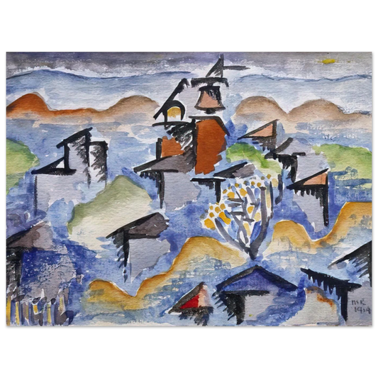 Landscape by Man Ray – art poster
