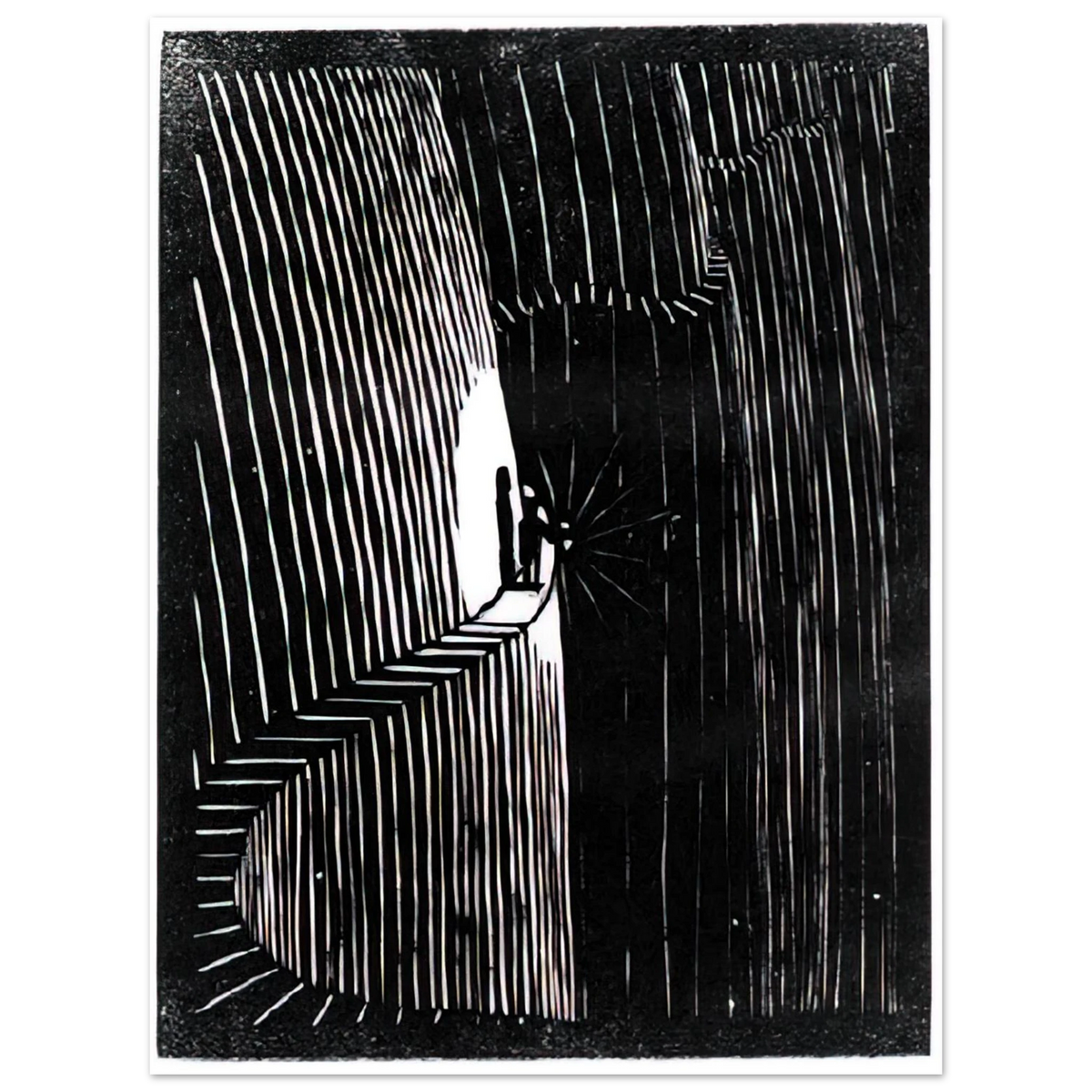 Untitled Print No. 7 by M.C. Escher – art poster