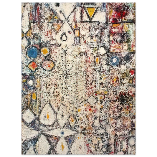 White Gothic #3 by Richard Pousette-Dart – art poster