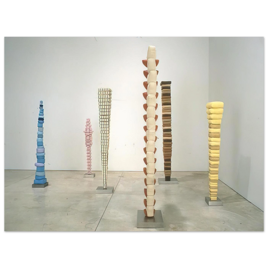 Characters by Louise Bourgeois (1965) – art poster, view 2