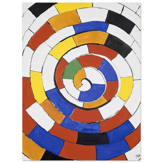Spiral by Alexander Calder (1970) – art poster