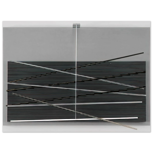 Vibrations Métalliques by Jesus Rafael Soto (1969) – art poster