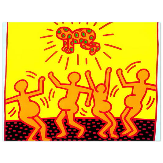 Untitled 1 by Keith Haring (1983) – art poster, view 2