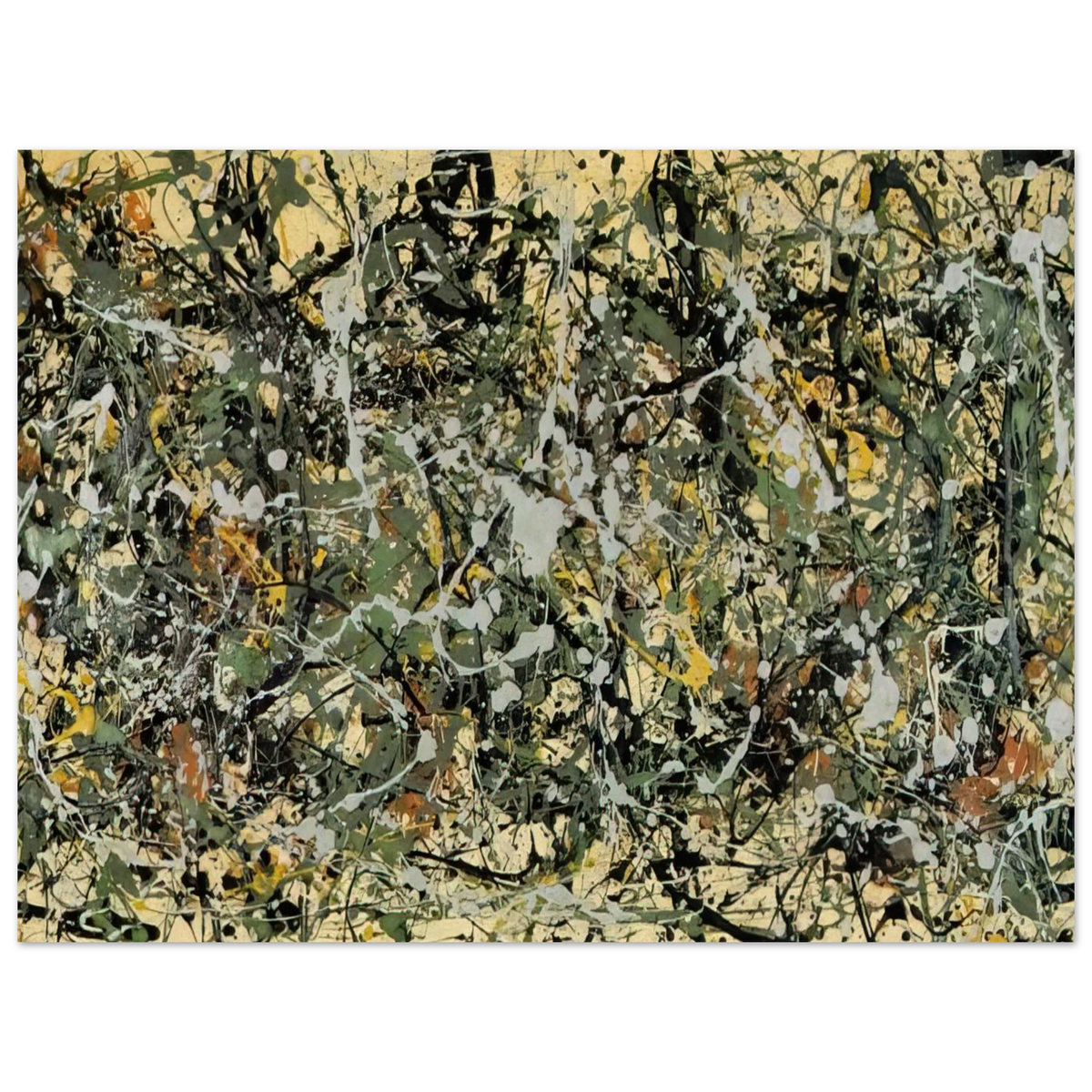 Number 8 by Jackson Pollock (1949) – art poster, view 2