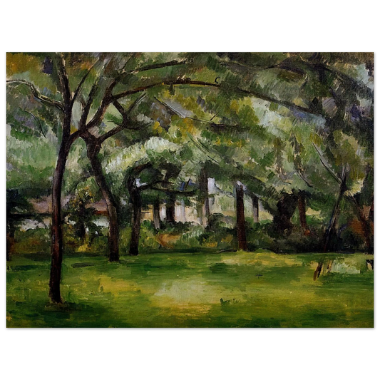 Farm In Normandy. Summer by Paul Cézanne – art poster