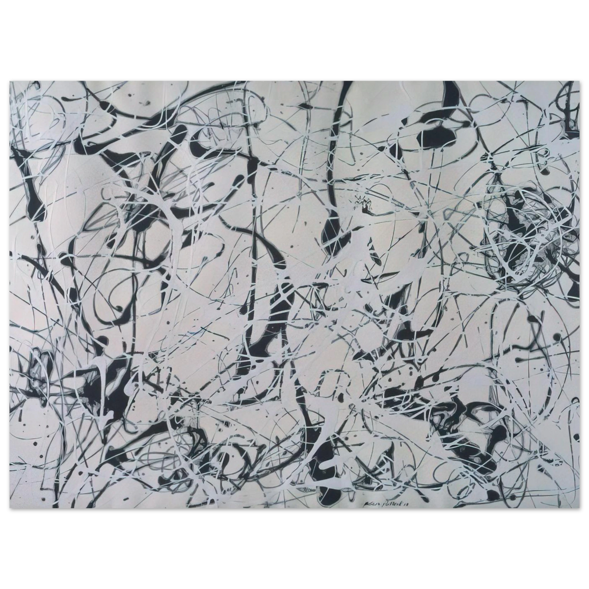 Number 23 by Jackson Pollock – art poster