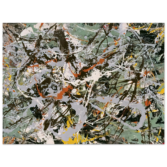 Untitled Green Silver by Jackson Pollock (1949) – art poster