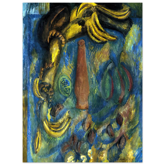 Still Life With Bananas by Raoul Dufy (1909) – art poster