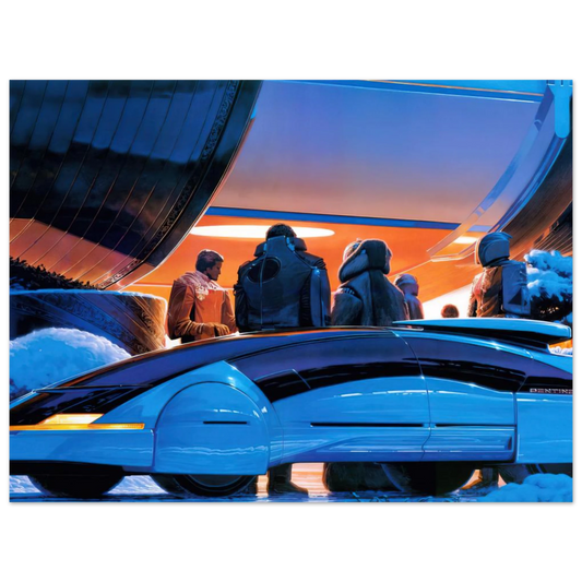 070 by Syd Mead – art poster, view 2