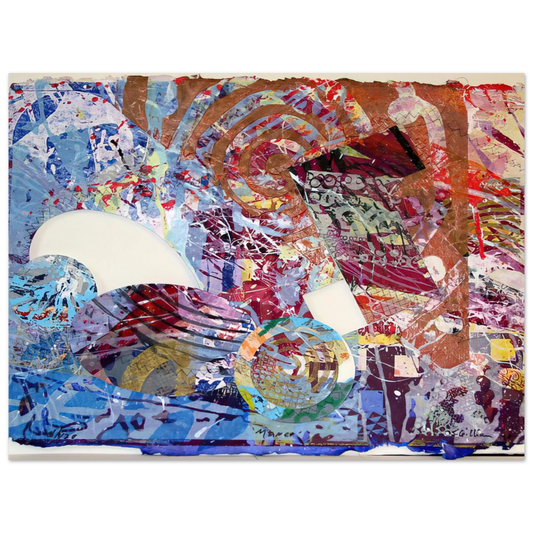 Manet II by Sam Gilliam – art poster