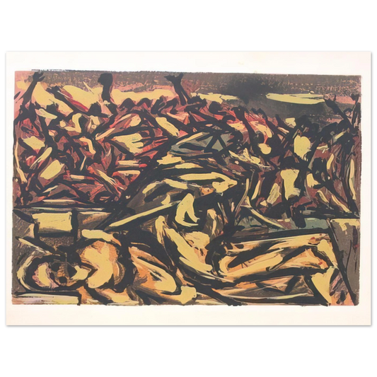 Untitled 1 by Jackson Pollock (1941) – art poster