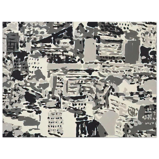 Townscape by Gerhard Richter (1969) – art poster
