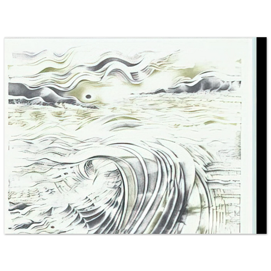 An Untitled Print by Lee Bontecou (1982) – art poster