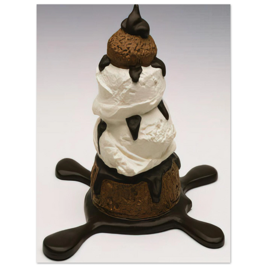 Profiterole by Claes Oldenburg (1990) – art poster
