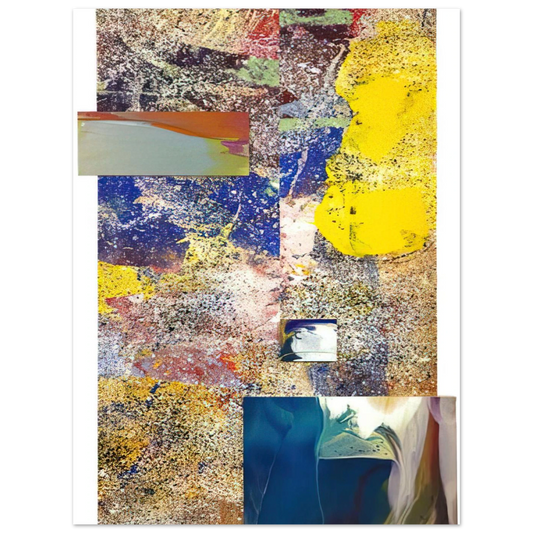 Remembering Girls Ajar by Sam Gilliam – art poster, view 2