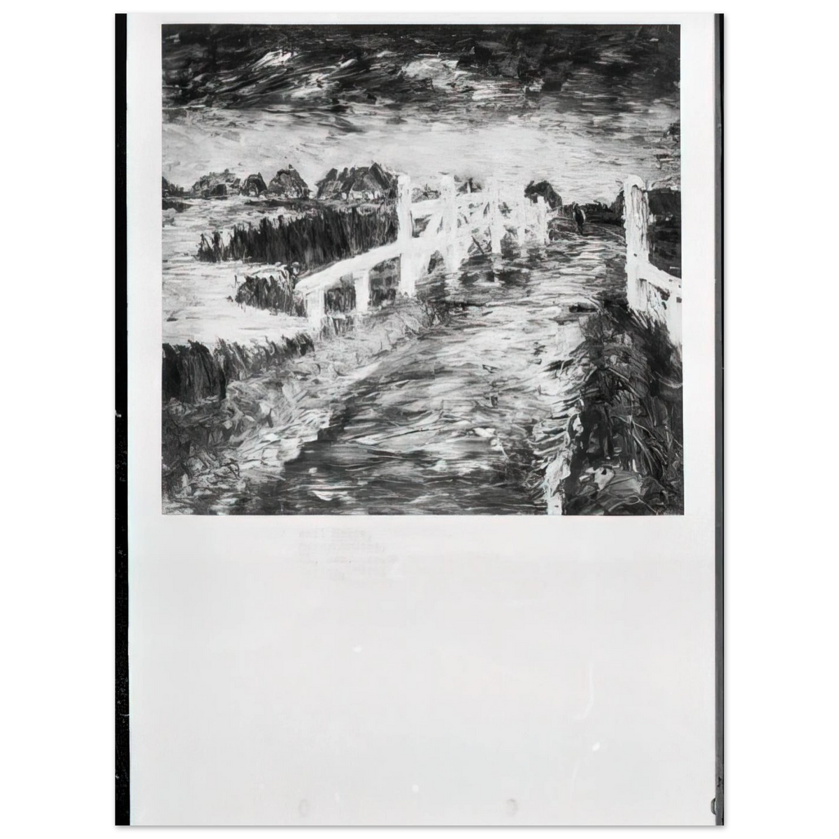Maruchbrucke by Emil Nolde – art poster