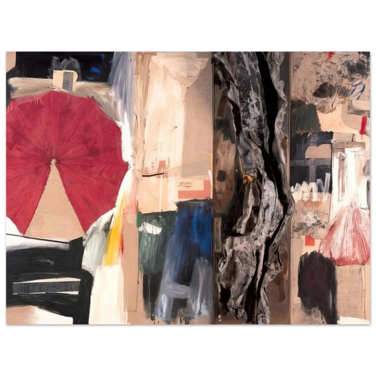 Allegory by Robert Rauschenberg (1960) – art poster