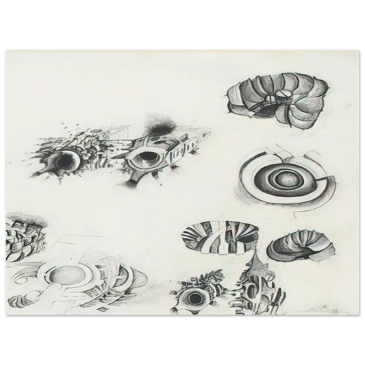 Untitled 1 by Lee Bontecou (1961) – art poster
