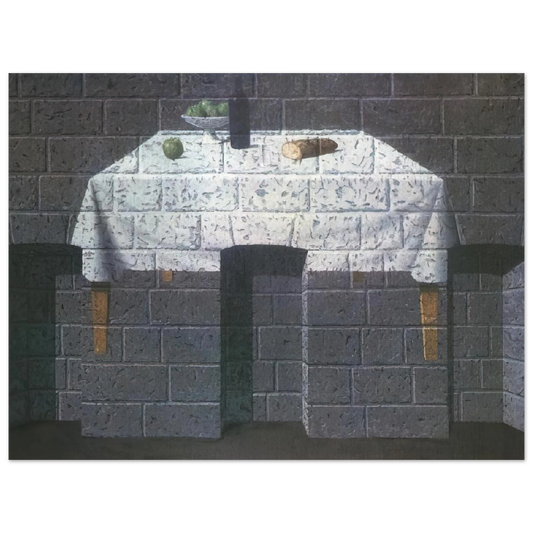 The Endearing Truth by René Magritte (1966) – art poster, view 2