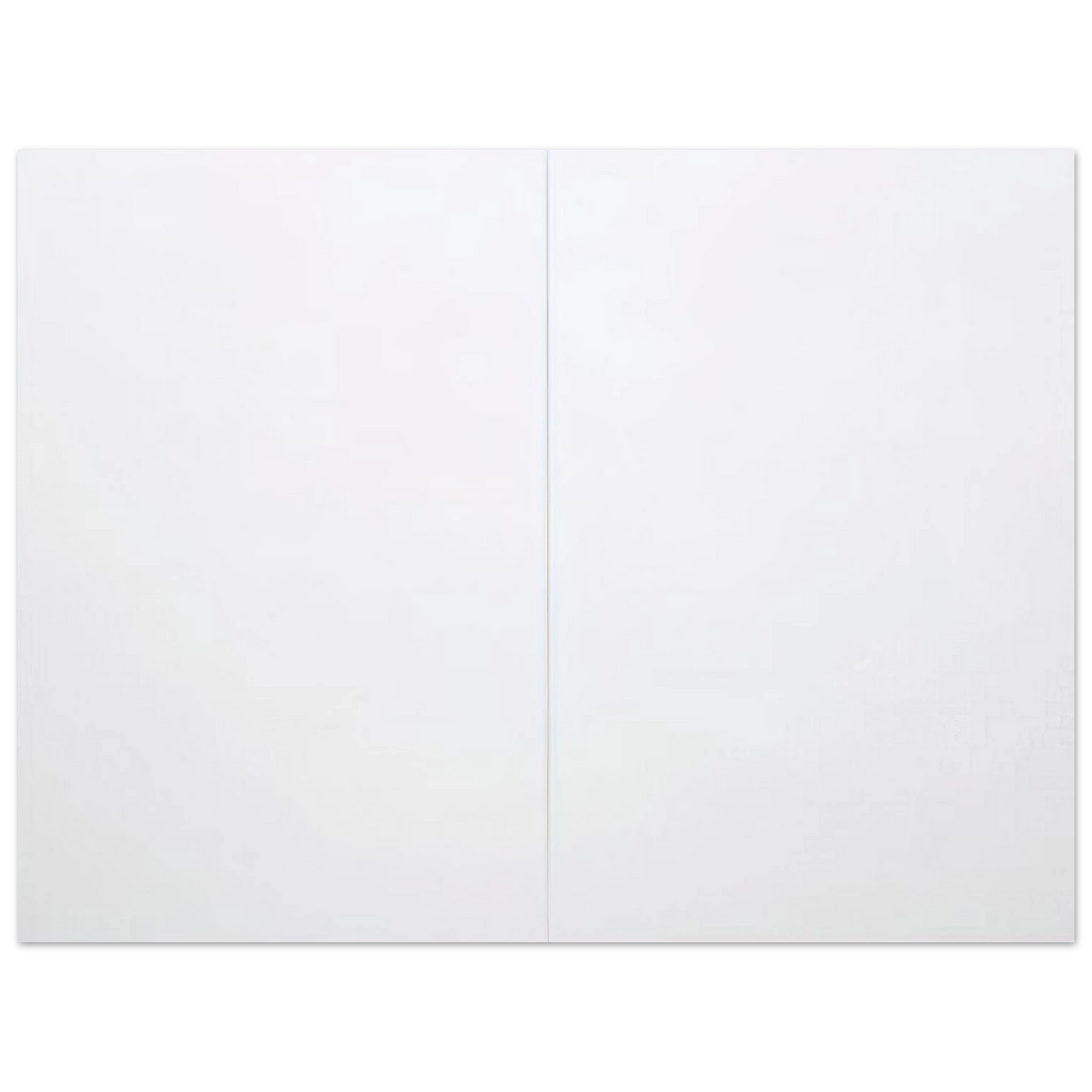 White Painting Two Panel by Robert Rauschenberg (1951) – art poster, view 2