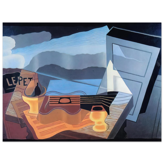 View Across The Bay by Juan Gris (1921) – art poster