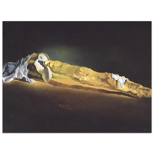 Ordinary French Loaf With Two Fried Eggs by Salvador Dali – art poster, view 2