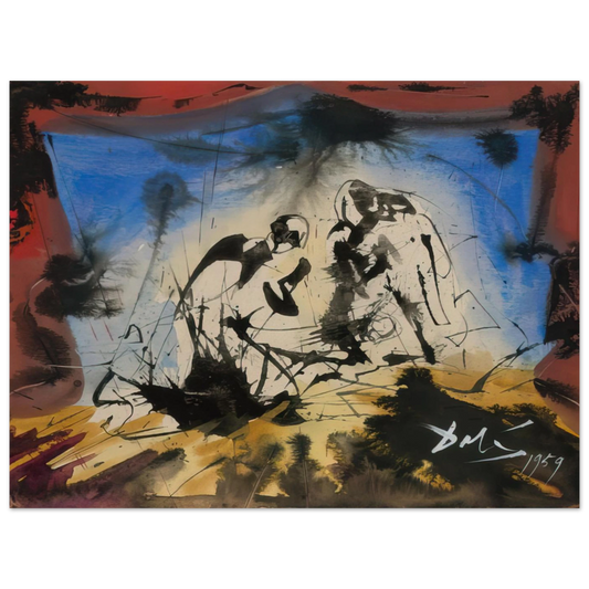 Nativity by Salvador Dali (1959) – art poster