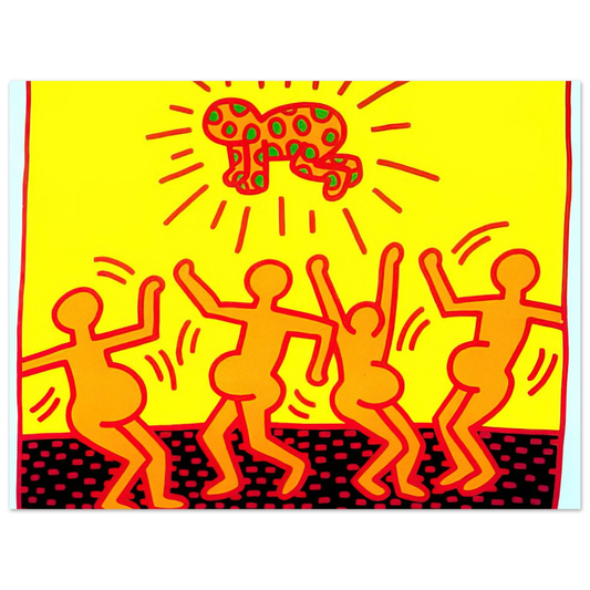 Untitled 1 by Keith Haring (1983) – art poster