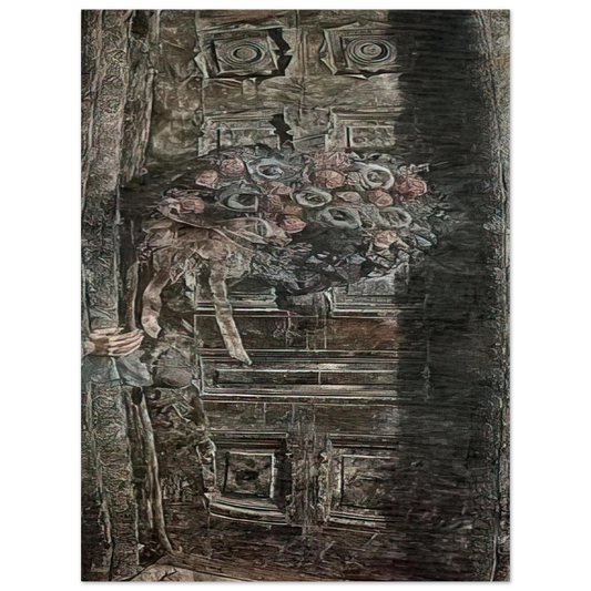 The Door by Ivan Albright (1941) – art poster, view 2