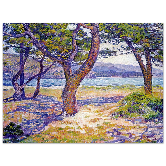 Il Mediterraneo Presso Le Lavandou by Theo van Rysselberghe – art poster