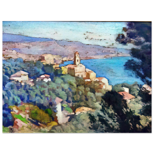 Mortula At Grimaldi by Theo van Rysselberghe – art poster