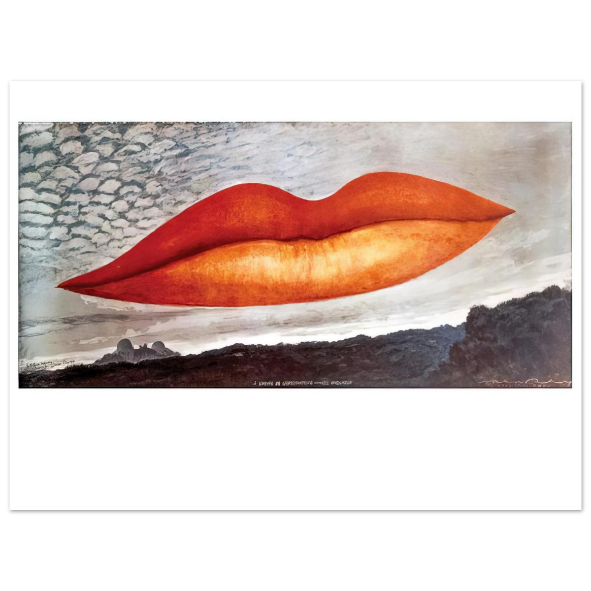 Observatory Time The Lovers by Man Ray – art poster