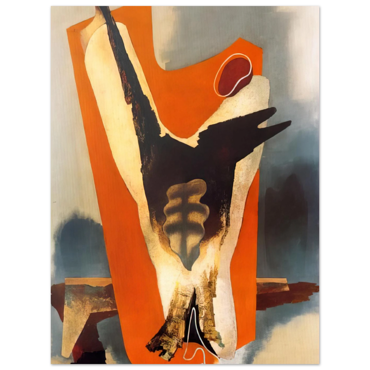 The Funeral Of Romanticism Aesthetic Transfiguration by Enrico Prampolini (1934) – art poster, view 2