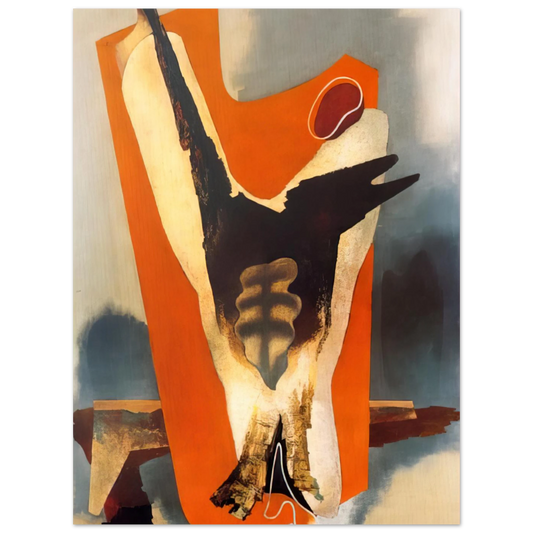 The Funeral Of Romanticism Aesthetic Transfiguration by Enrico Prampolini (1934) – art poster, view 2