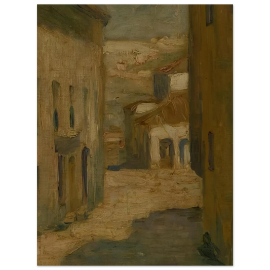 Street Of Segovia by Tarsila do Amaral – art poster