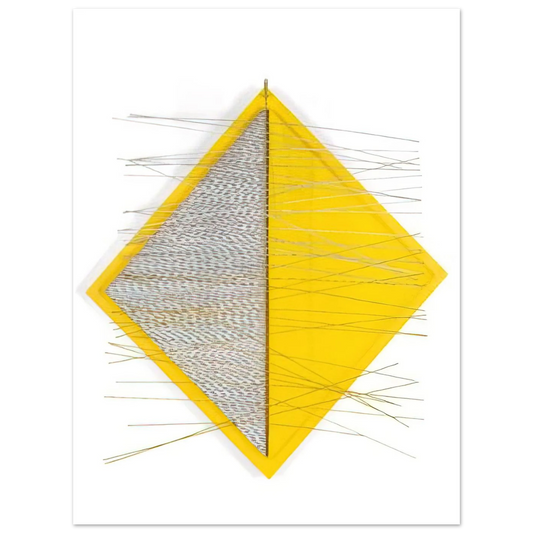 Petite Losange Jaune by Jesus Rafael Soto – art poster, view 2