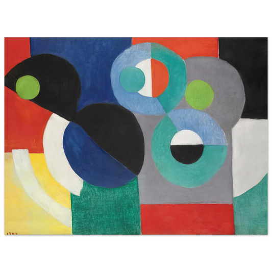 Rythme Colore by Sonia Delaunay – art poster