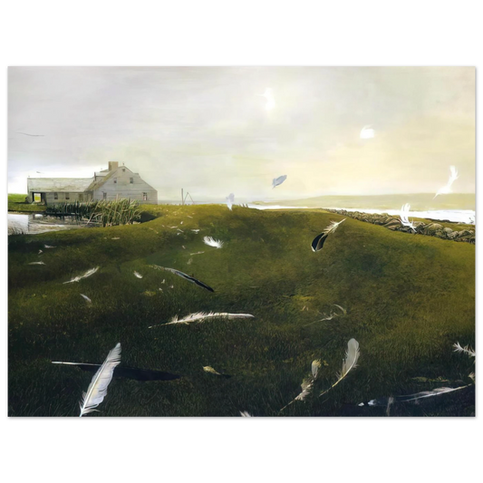 Airborne by Andrew Wyeth – art poster, view 2
