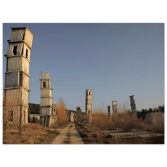 Kiefer's Studio Complex At Barjac In Southern France by Anselm Kiefer (2012) – art poster