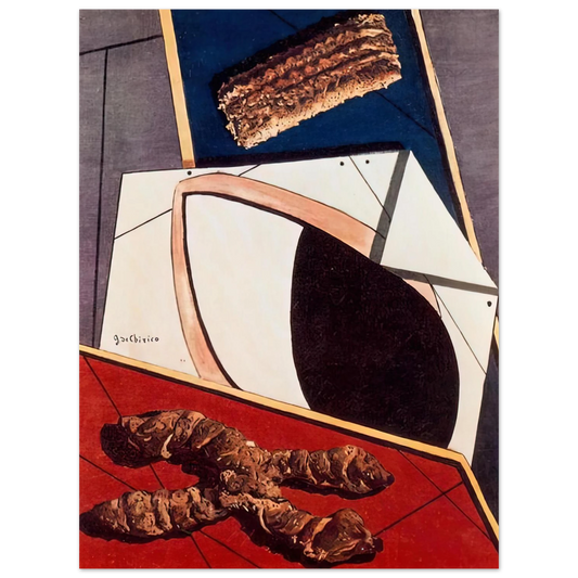 Greetings From A Distant Friend by Giorgio de Chirico – art poster