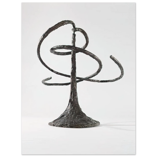 The Helices Double Helix by Alexander Calder (1944) – art poster