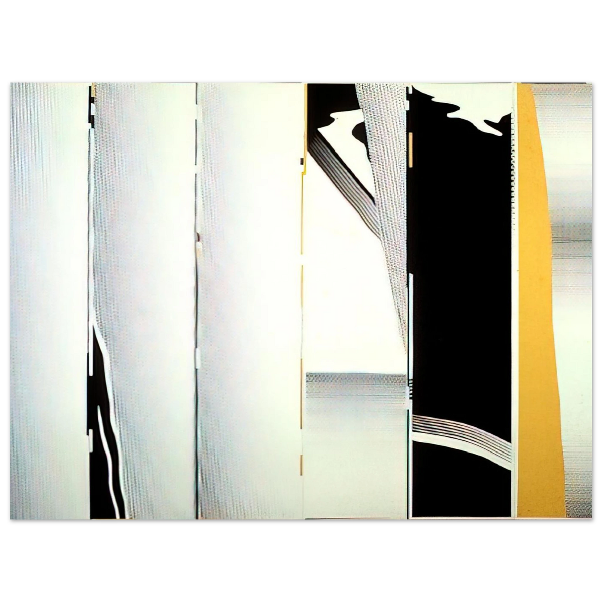 Mirror Six Panels 1 by Roy Lichtenstein (1970) – art poster