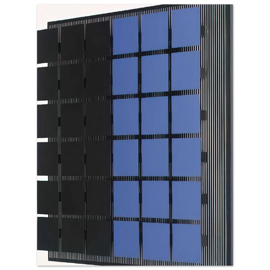 Azul Y Negro by Jesus Rafael Soto – art poster