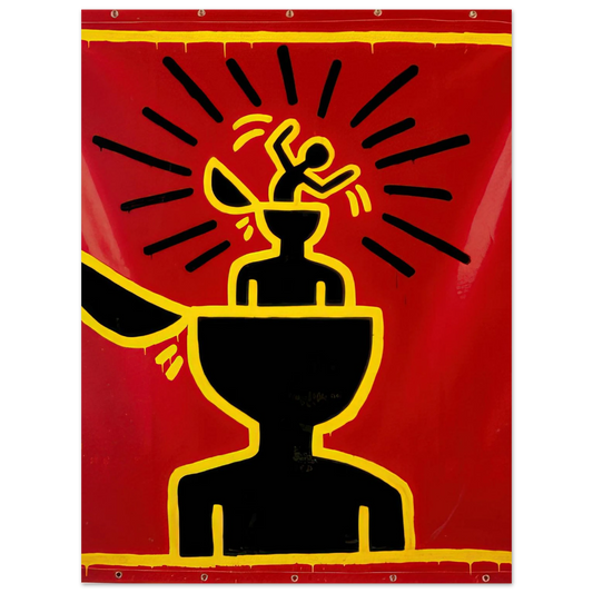 Untitled by Keith Haring (1982) – art poster