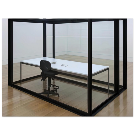 The Acquired Inability To Escape by Damien Hirst (1991) – art poster, view 2