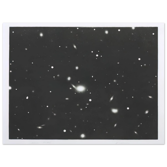 Galaxy by Vija Celmins (1975) – art poster