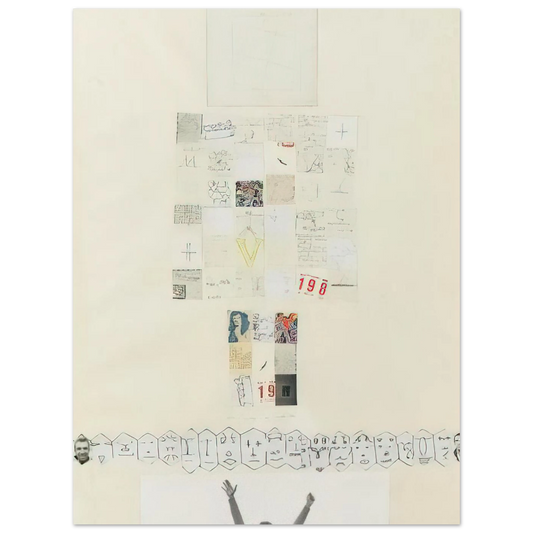 Untitled by Alighiero Boetti (1980) – art poster, view 2